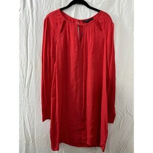 BCBG Maxazria Cherry Red Peekaboo Dress‎ Size M NWT
